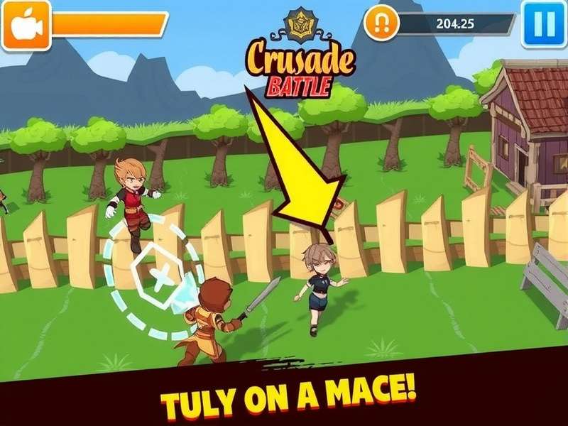 Intense Battle in Kochi Crusade Battle Kochi Crusade Battle Gameplay Screenshot